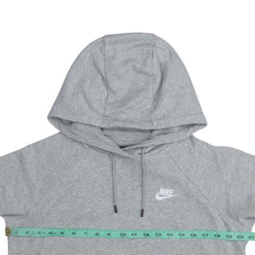 Nike Men's Grey Pullover Hoodie XS Sports Cotton Blend