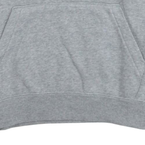 Nike Men's Grey Pullover Hoodie XS Sports Cotton Blend