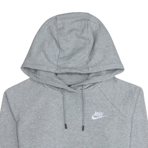 Nike Men's Grey Pullover Hoodie XS Sports Cotton Blend