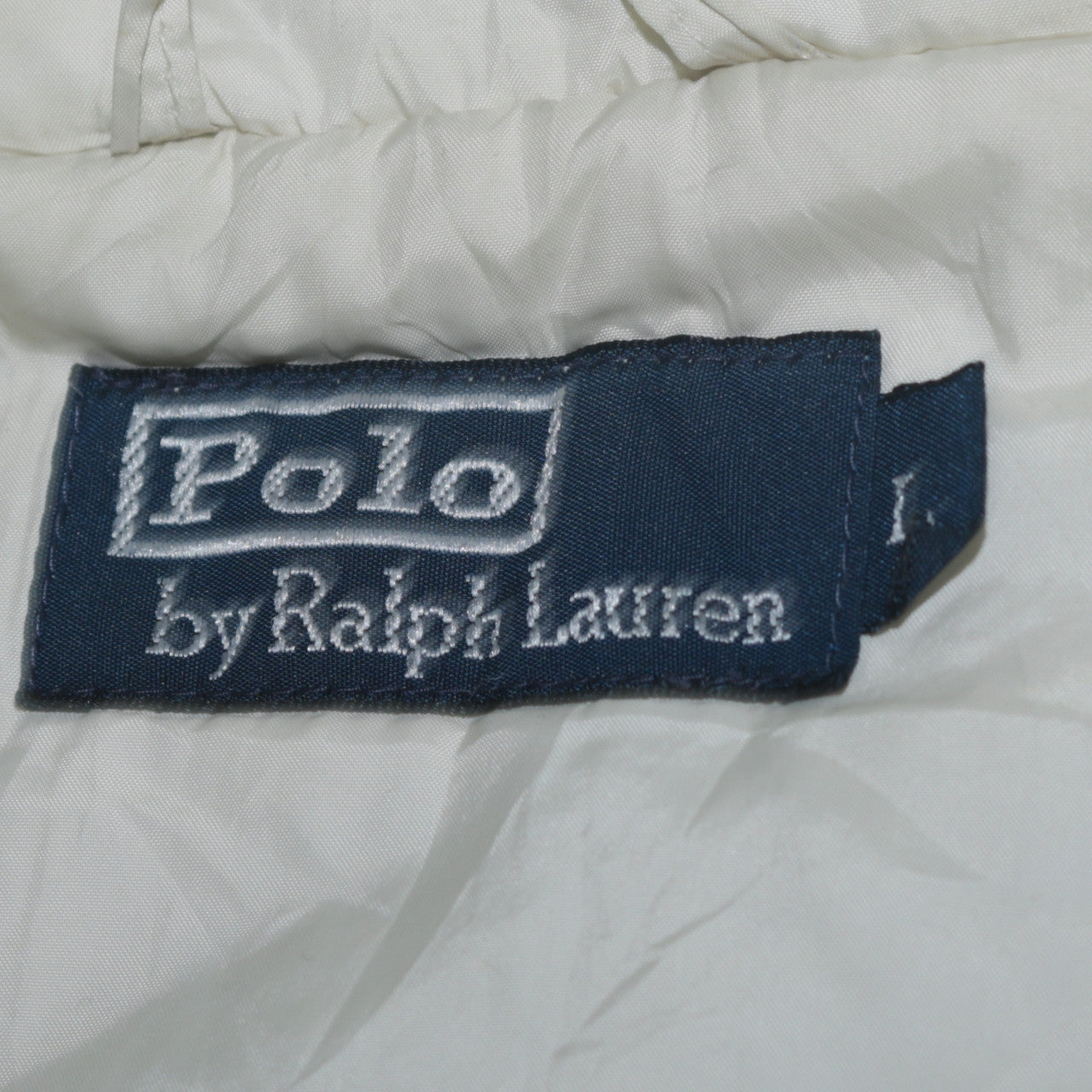 Ralph Lauren Women's White Hooded Long Parka Jacket Size L