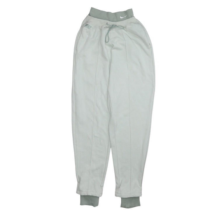 Nike Women's Green Fleece Joggers Size S Elastic Waist Comfort Fit