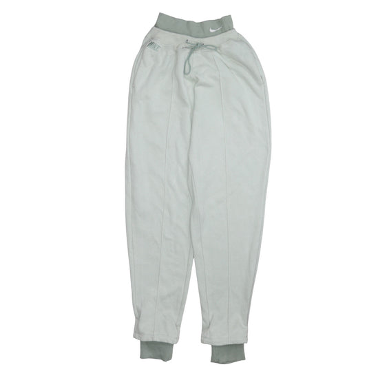 Nike Women's Green Fleece Joggers Size S Elastic Waist Comfort Fit