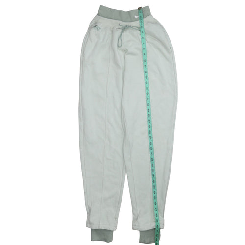 Nike Women's Green Fleece Joggers Size S Elastic Waist Comfort Fit