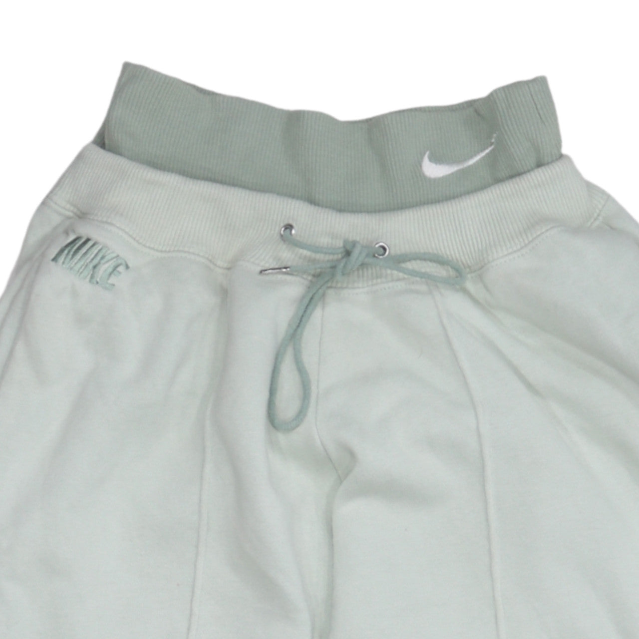 Nike Women's Green Fleece Joggers Size S Elastic Waist Comfort Fit