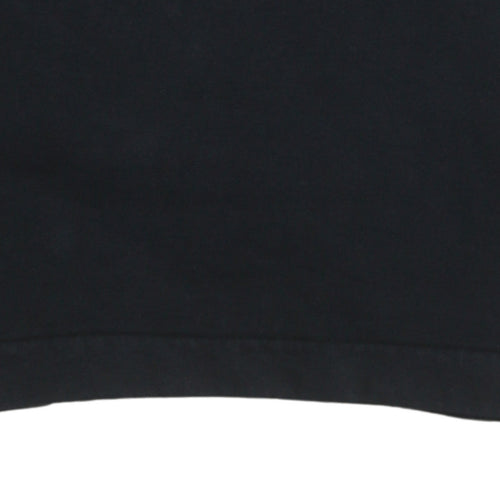Nike Men’s Black Crew Neck Pullover Sweatshirt M Regular Fit