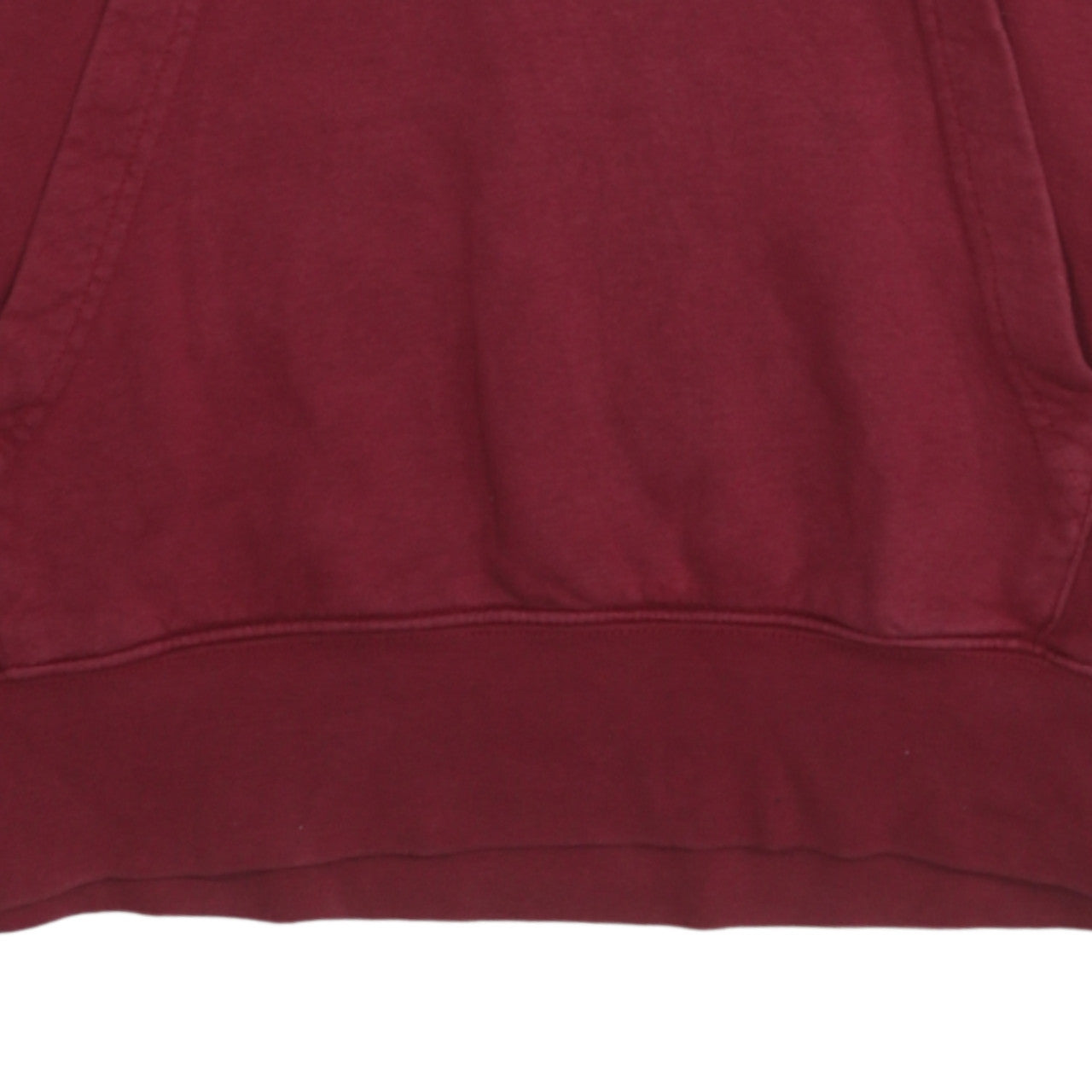 Nike Mens Red Pullover Hoodie M Regular Fit Fleece Sweatshirt