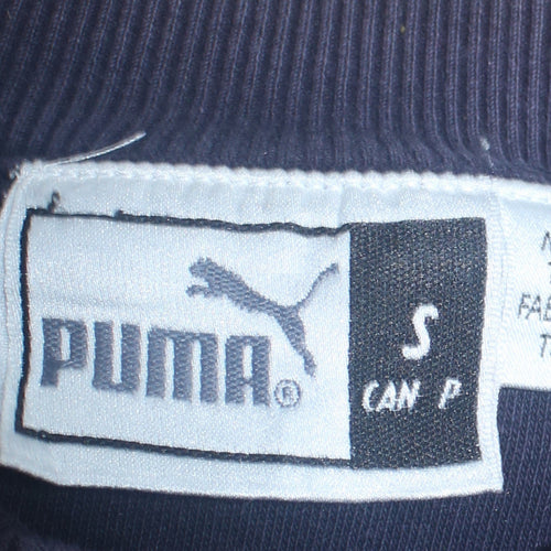 Puma Men's Blue Crew Neck Pullover Sweatshirt Size S
