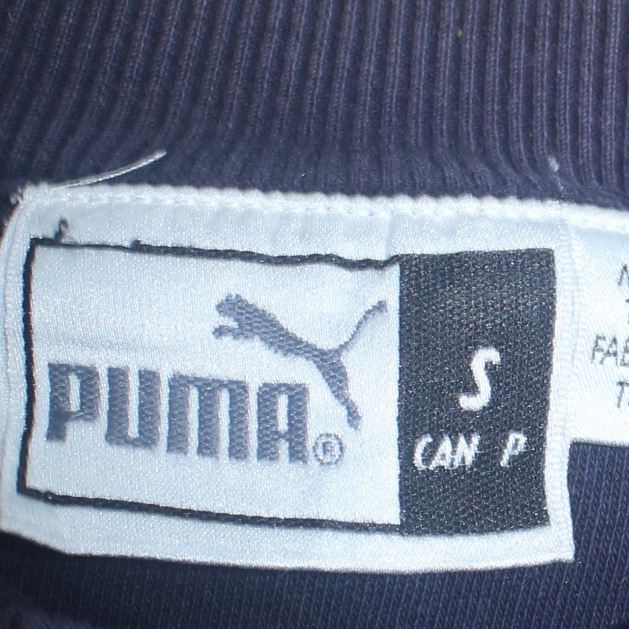 Puma Men's Blue Crew Neck Pullover Sweatshirt Size S