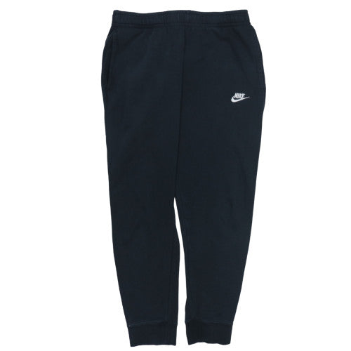 Nike Men's Black Fleece Joggers M Comfort Fit Tapered