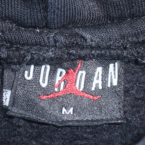 Jordan Men's Black Pullover Hoodie Medium Fleece Sportswear
