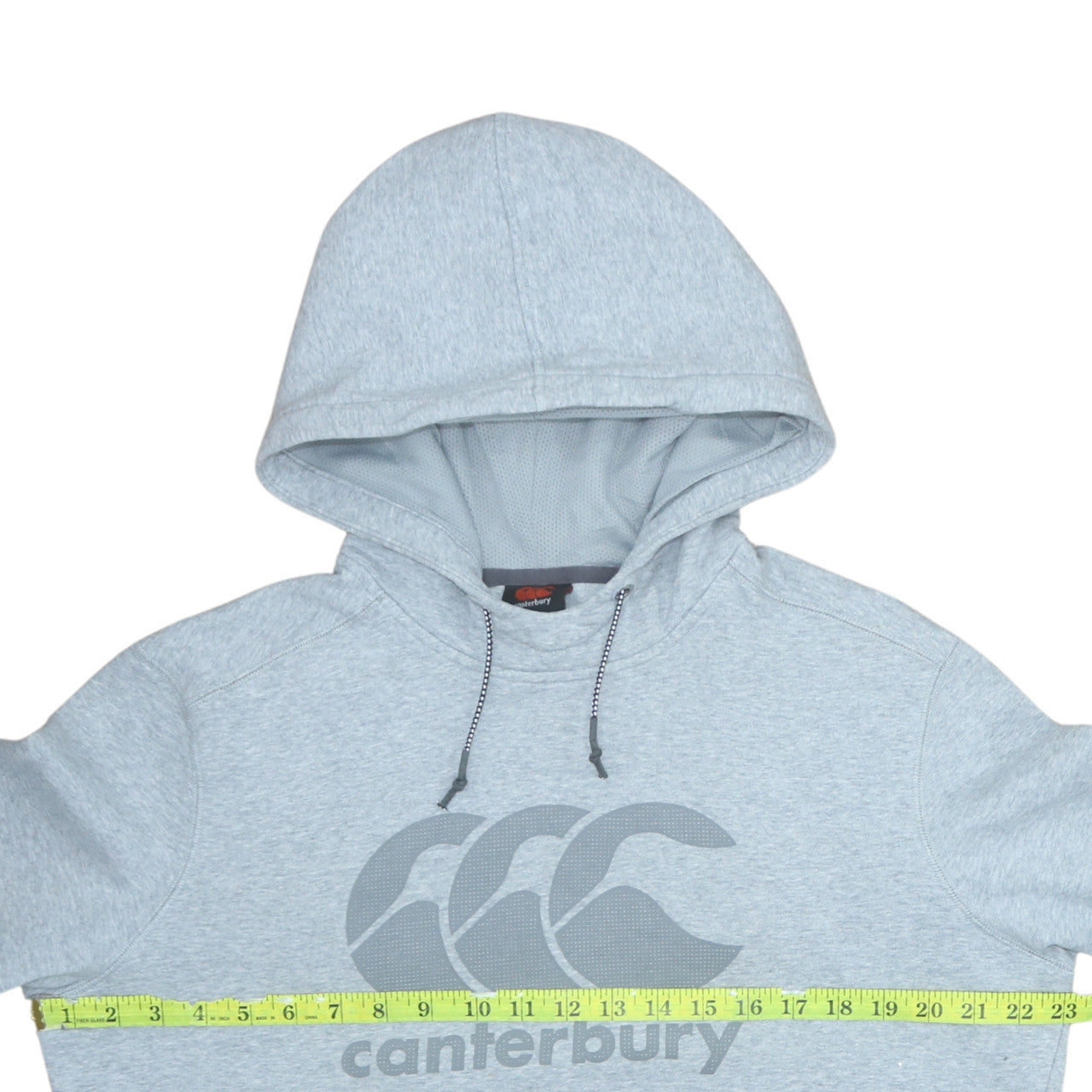 Canterbury Men's Grey Pullover Hoodie Medium Sports Fleece