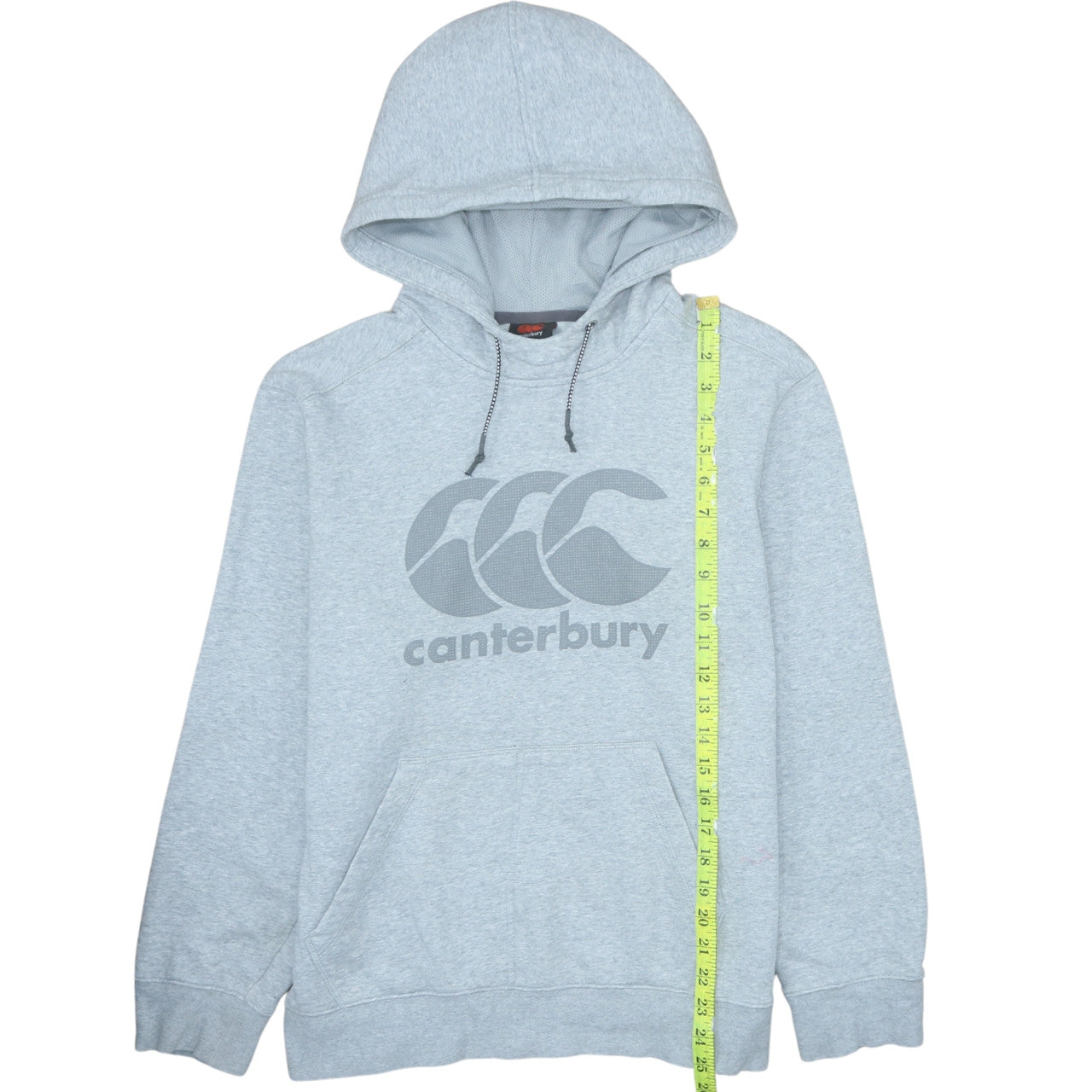 Canterbury Men's Grey Pullover Hoodie Medium Sports Fleece