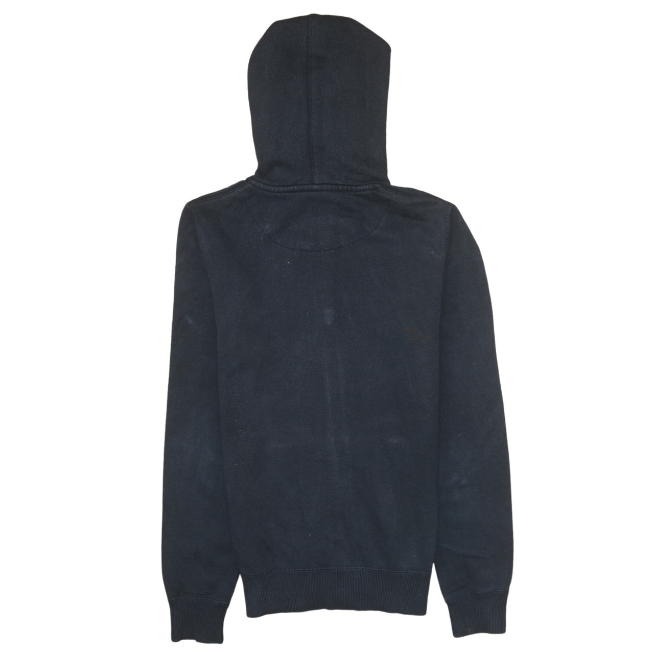 Nike Womens Black Full Zip Hoodie Cotton Blend Size S