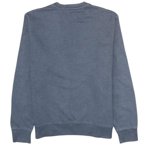 Champion Men's Grey Crew Neck Pullover Sweatshirt M Regular Fit