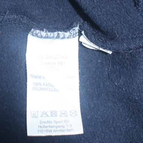 Ellesse Men's Blue Pullover Hoodie Logo Print Cotton Size M