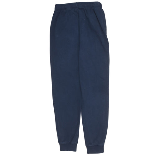 Adidas Boys Blue Jogger Sweatpants 13-14 Years Fleece Elastic Waist