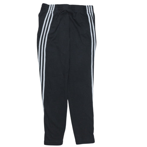 Adidas Womens Black Jogger Trousers Size L Elastic Waist Sportswear