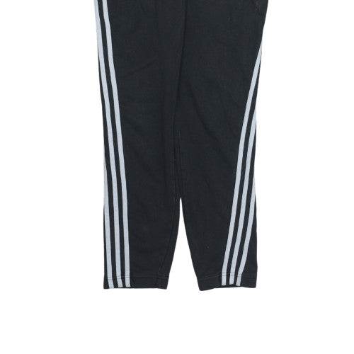 Adidas Womens Black Jogger Trousers Size L Elastic Waist Sportswear