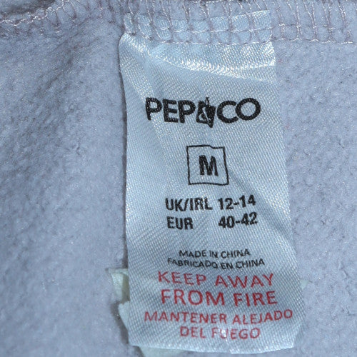 Pep&Co Disney Mickey Mouse Grey Sweatshirt Women Medium 12-14