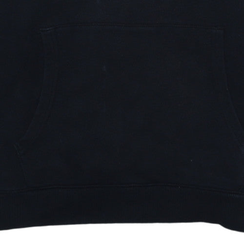 Nike Boys Black Pullover Hoodie XL 13-15 Years Classic Fleece Sweatshirt