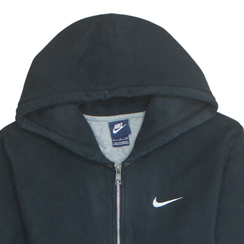 Nike Men's Black Full Zip Hoodie Size S Cotton Sportswear