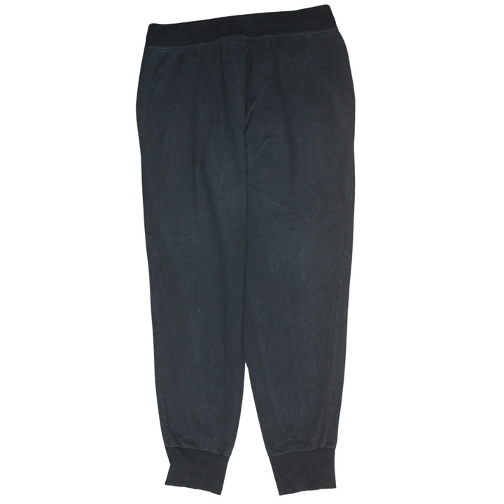 Fila Men's Black Joggers L Regular Fit Elastic Waist Tapered Trousers