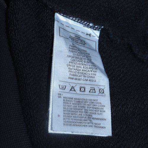 Adidas Womens Black Crew Neck Pullover Sweatshirt Size S