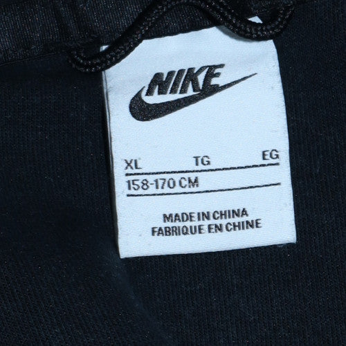 Nike Boys Grey & Black Full Zip Fleece Hoodie XL 158-170cm