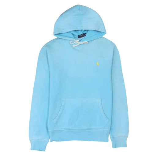 Polo Ralph Lauren Men's Blue Pullover Hoodie Size M Cotton Blend