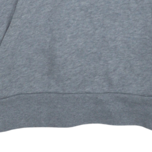 Adidas Boys Grey Hoodie 13-14 Years Pullover Fleece Hooded Sweatshirt
