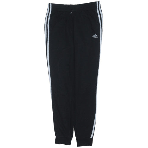 Adidas Womens Black S 8-10 Jogger Sweatpants with Pockets