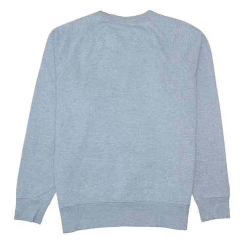 New Balance Men's Grey Graphic Pullover Sweatshirt M