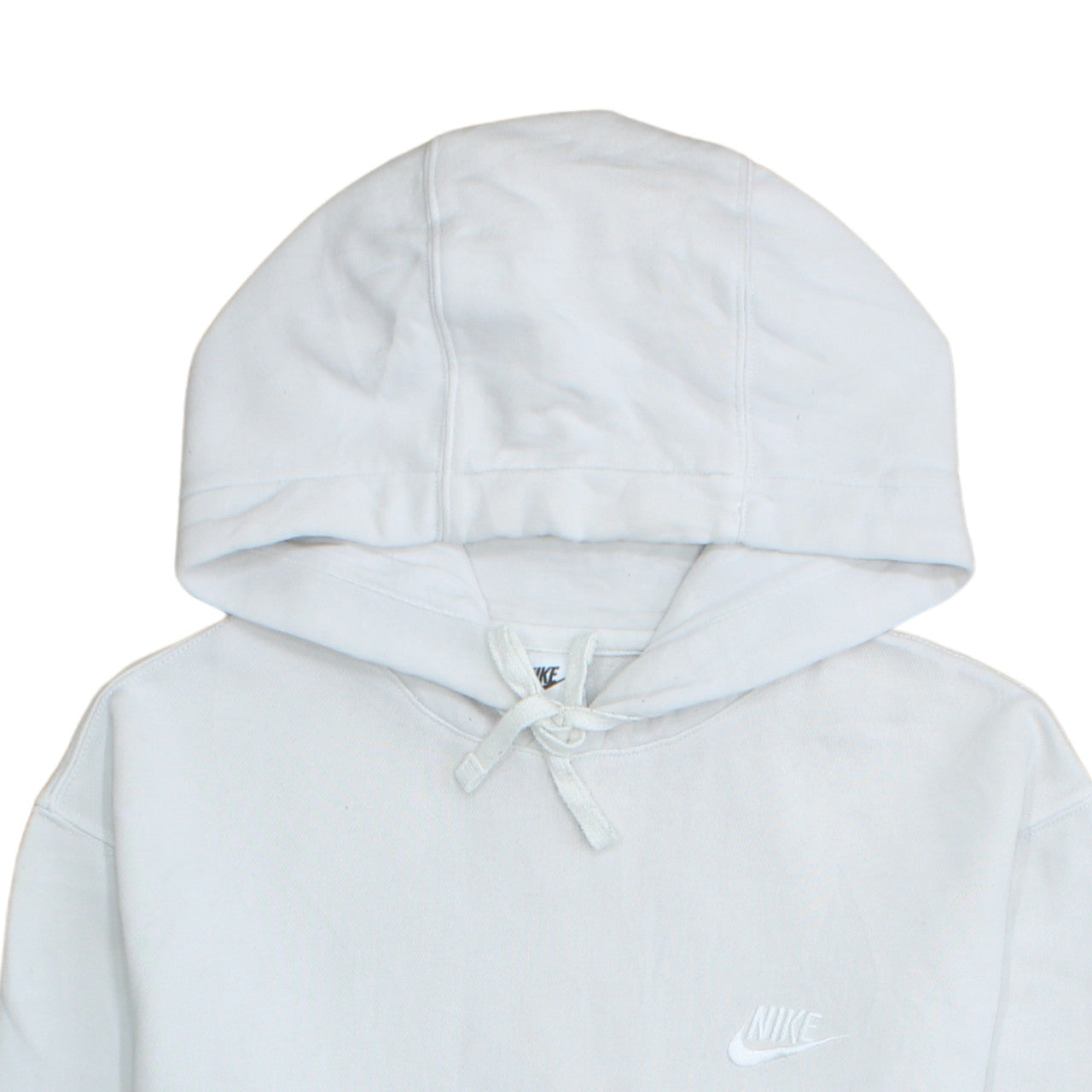 Nike Men's White Pullover Hoodie Small Regular Fit Fleece
