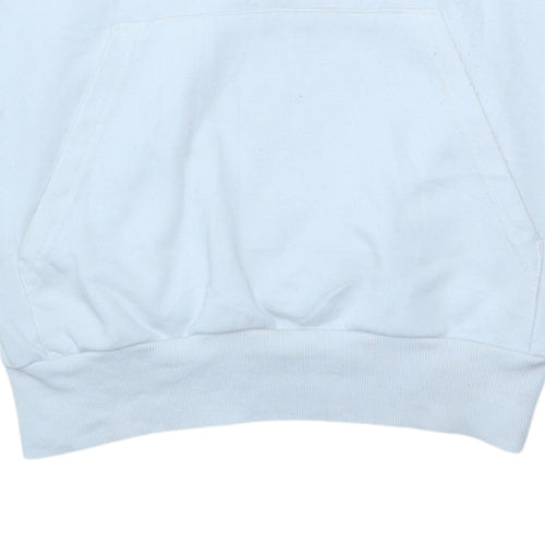Carhartt WIP Men's White Embroidered Pullover Hoodie Size M