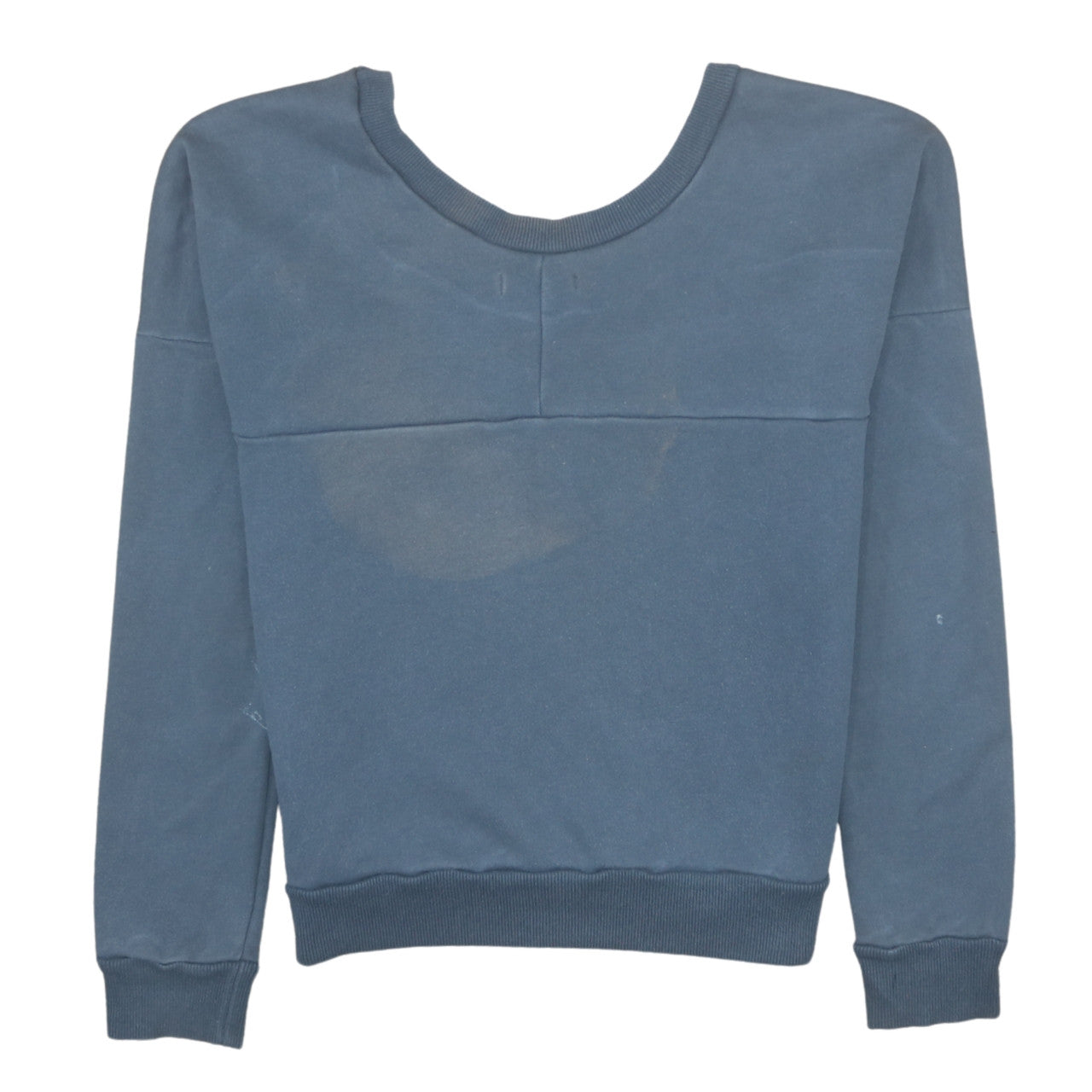 Adidas Women's Grey Sweatshirt Size 8 Crew Neck Pullover Logo Casual