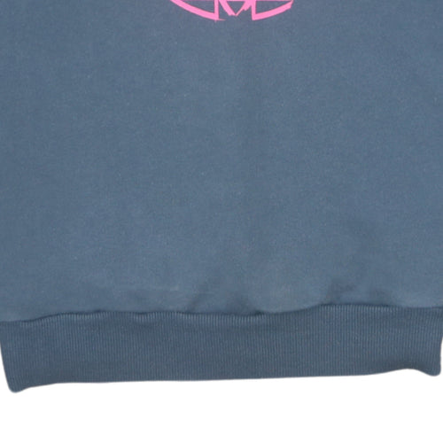 Adidas Women's Grey Sweatshirt Size 8 Crew Neck Pullover Logo Casual