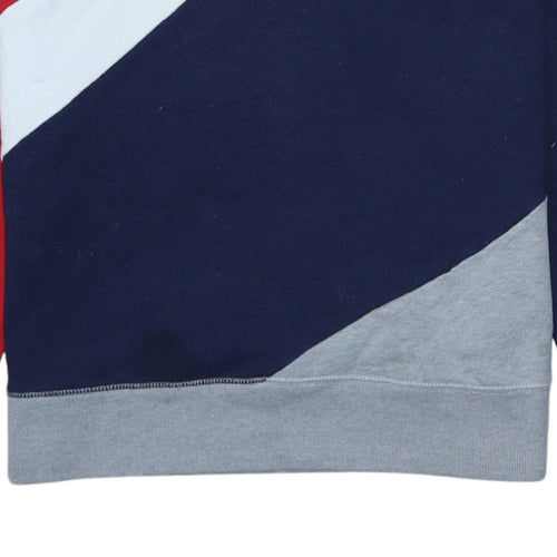 FILA Men's Multicoloured Crew Neck Sweatshirt Size S Regular Fit