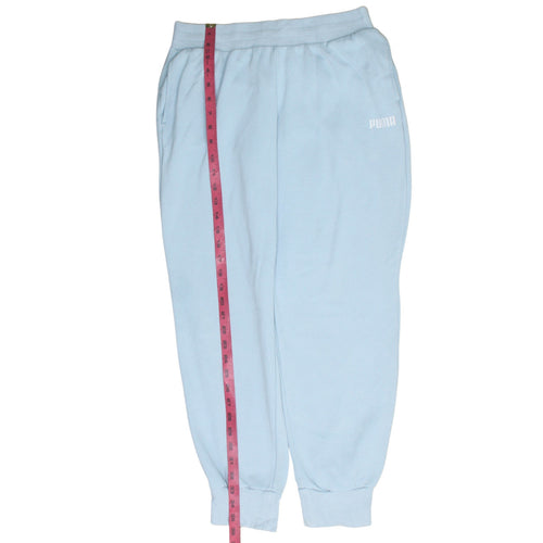Puma Men's Blue Jogger Trousers Size M Elastic Waist Regular Fit