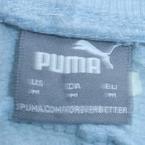 Puma Men's Blue Jogger Trousers Size M Elastic Waist Regular Fit