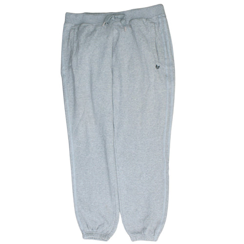 Adidas Men's Grey XL Jogger Sweatpants Fleece Activewear Trousers