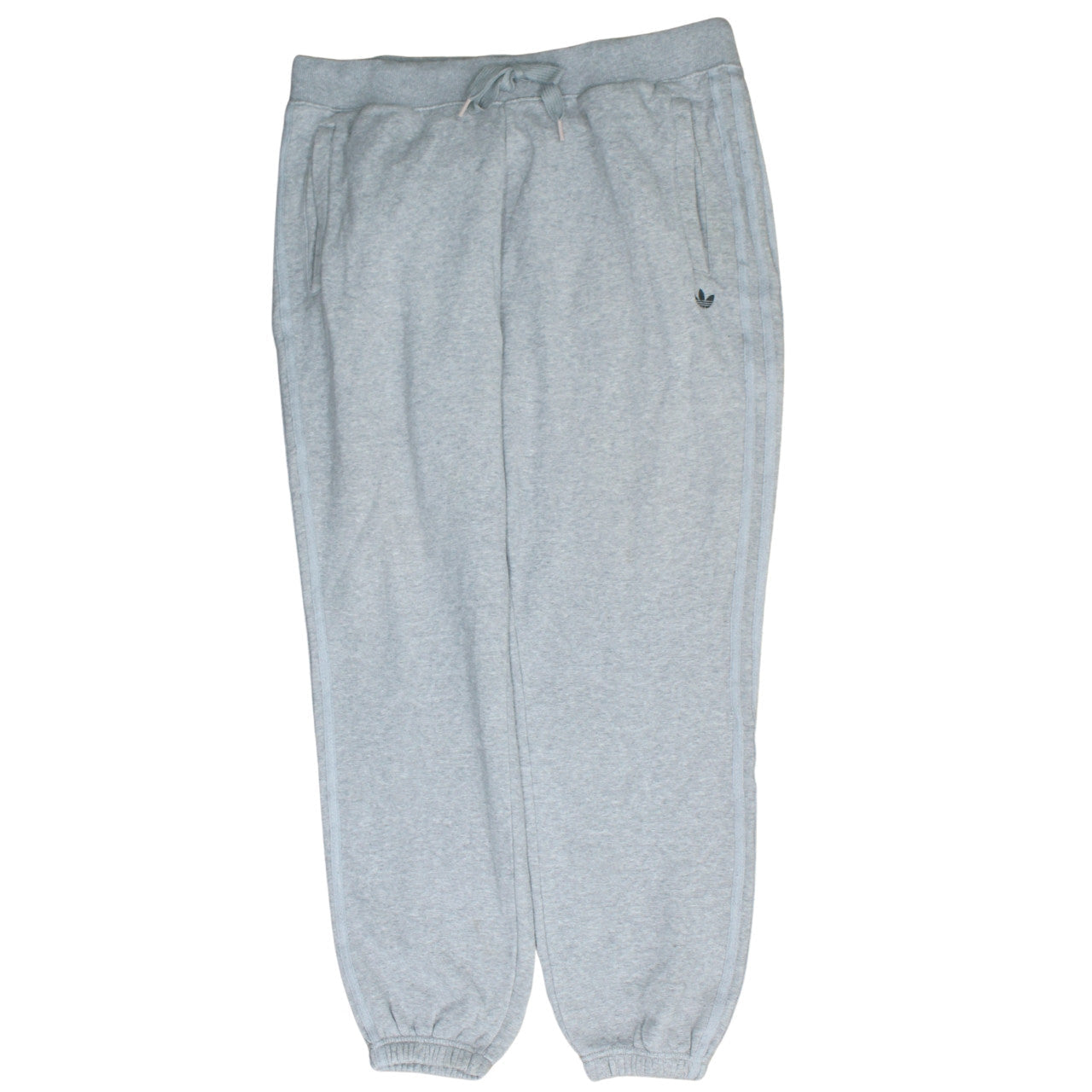 Adidas Men's Grey XL Jogger Sweatpants Fleece Activewear Trousers
