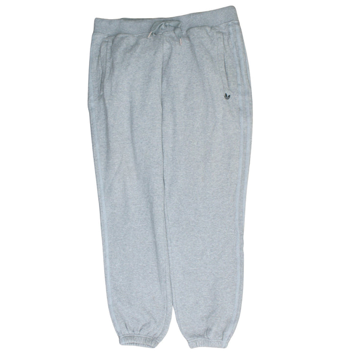 Adidas Men's Grey XL Jogger Sweatpants Fleece Activewear Trousers