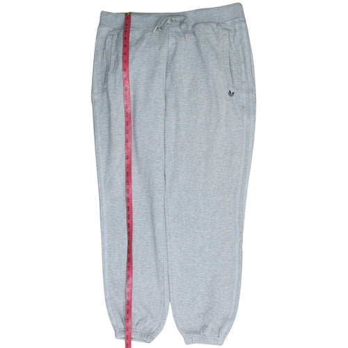 Adidas Men's Grey XL Jogger Sweatpants Fleece Activewear Trousers