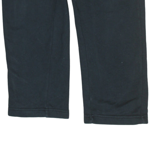 Puma Men’s Black Sweatpants M Regular Fit Drawstring Activewear Trousers