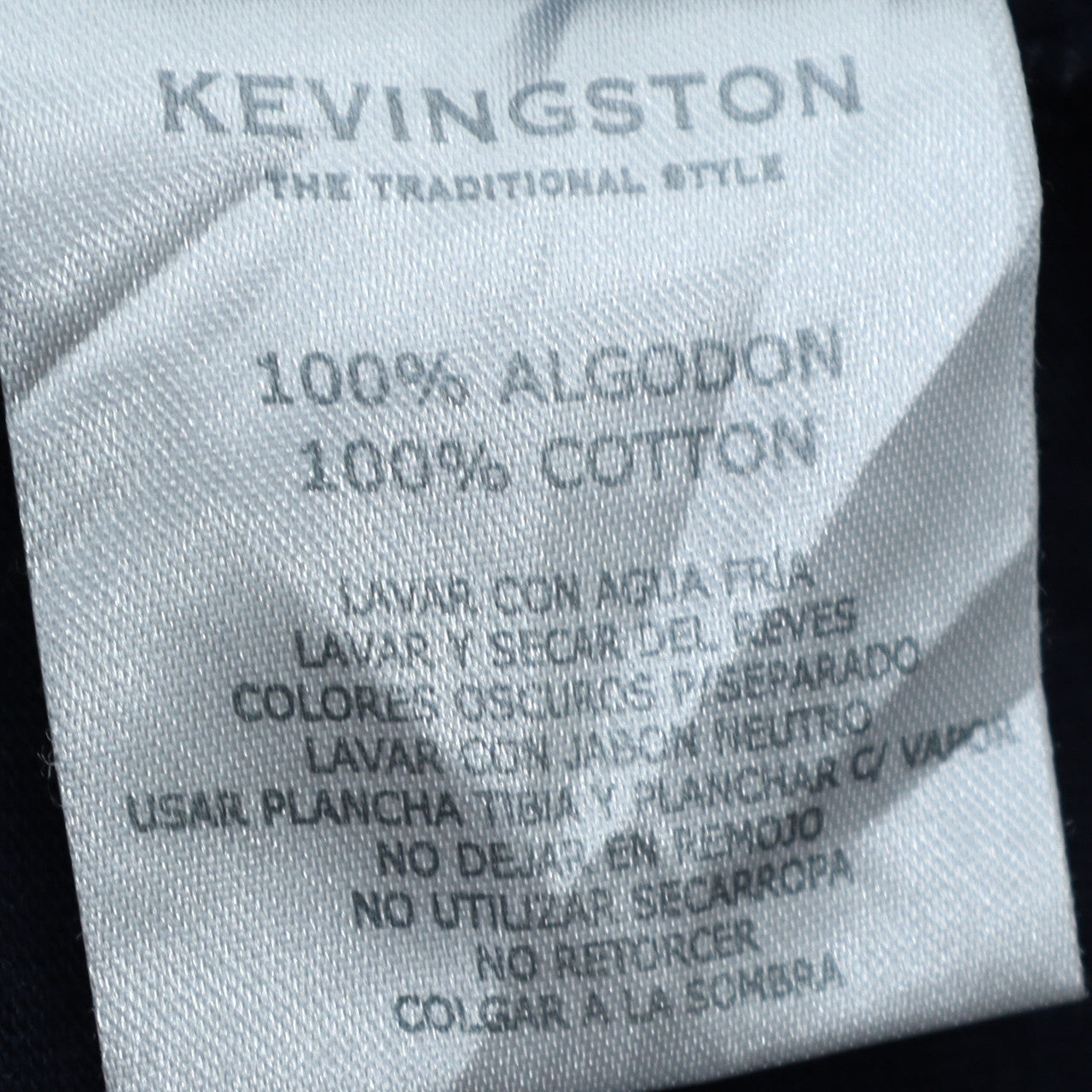 Kevingston Men's Blue Striped Rugby Union Long Sleeve Shirt L