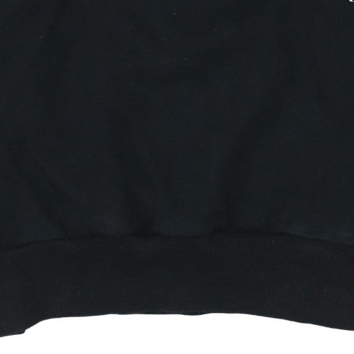 Puma Men's Black Medium Pullover Sweatshirt with Logo