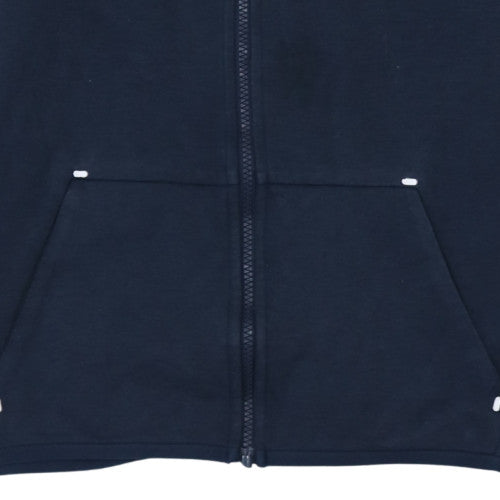 Nike Boys Navy Blue Full Zip Hoodie XL 13-15 Years Fleece Lined Sweatshirt