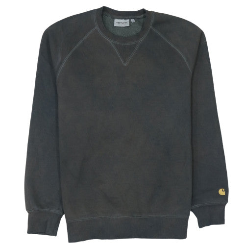 Carhartt WIP Men's Grey Crew Neck Pullover Sweatshirt M