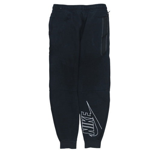 Nike Men's Black Small Jogger Sweatpants with Drawstring Waist