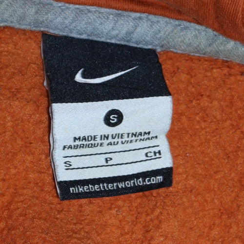 Nike Men's Brown Pullover Hoodie Small Fleece Sportswear